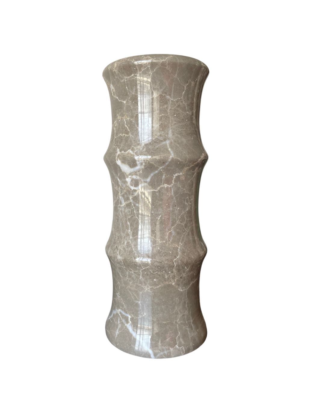 Bamboo Vase Grey