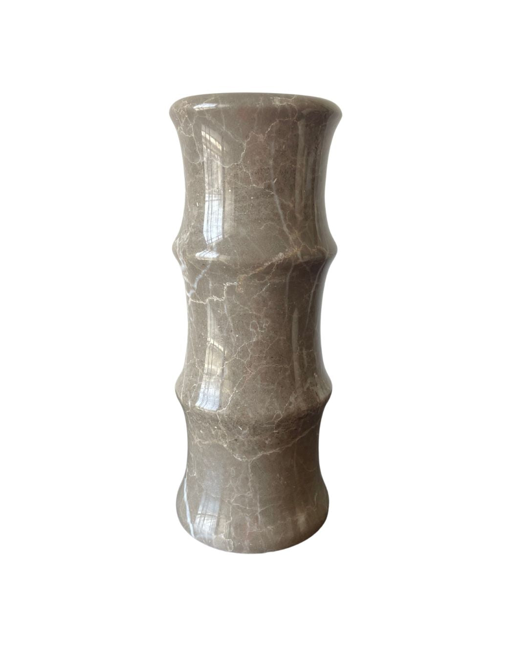 Bamboo Vase Grey