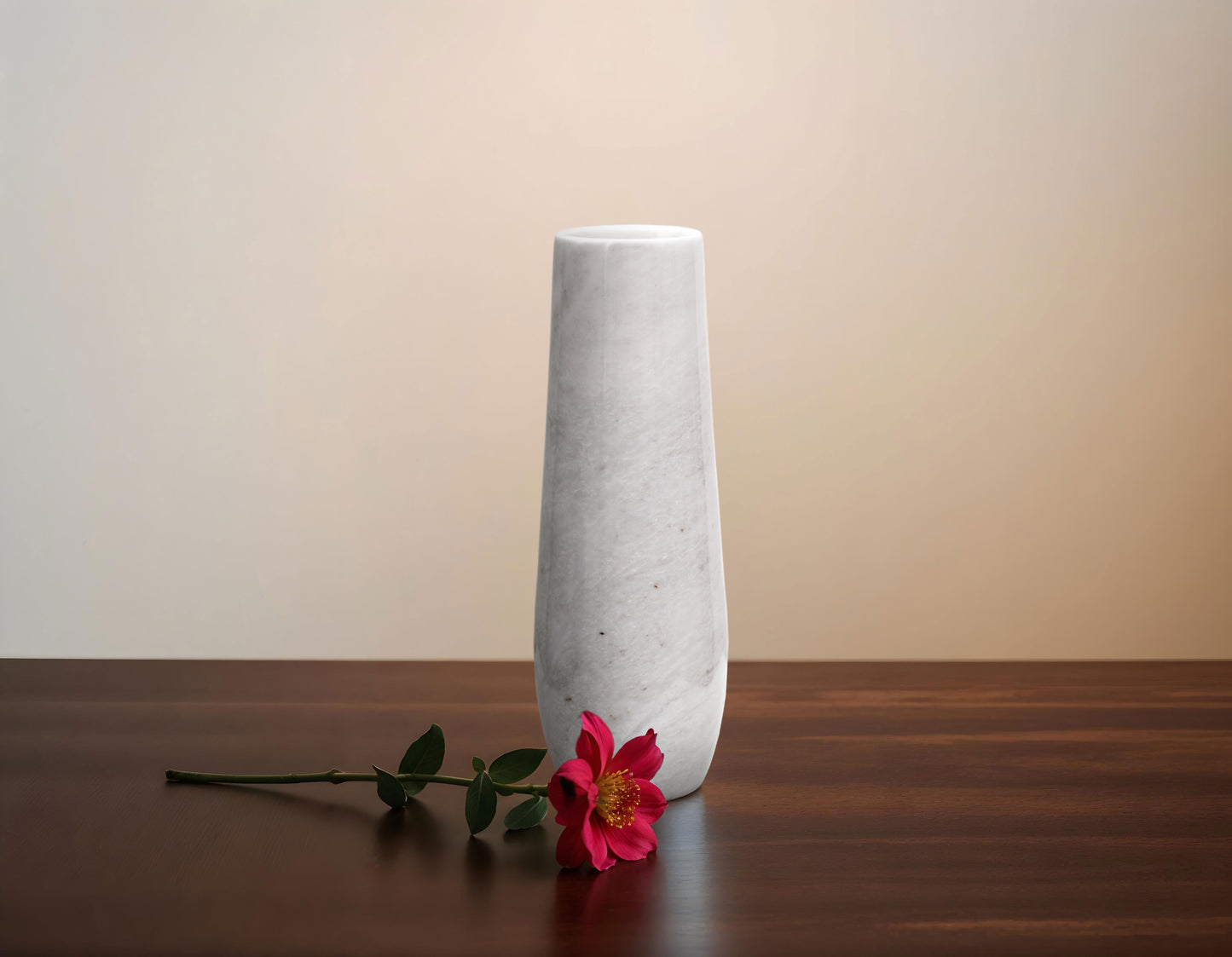 Luxe Tube Vase White