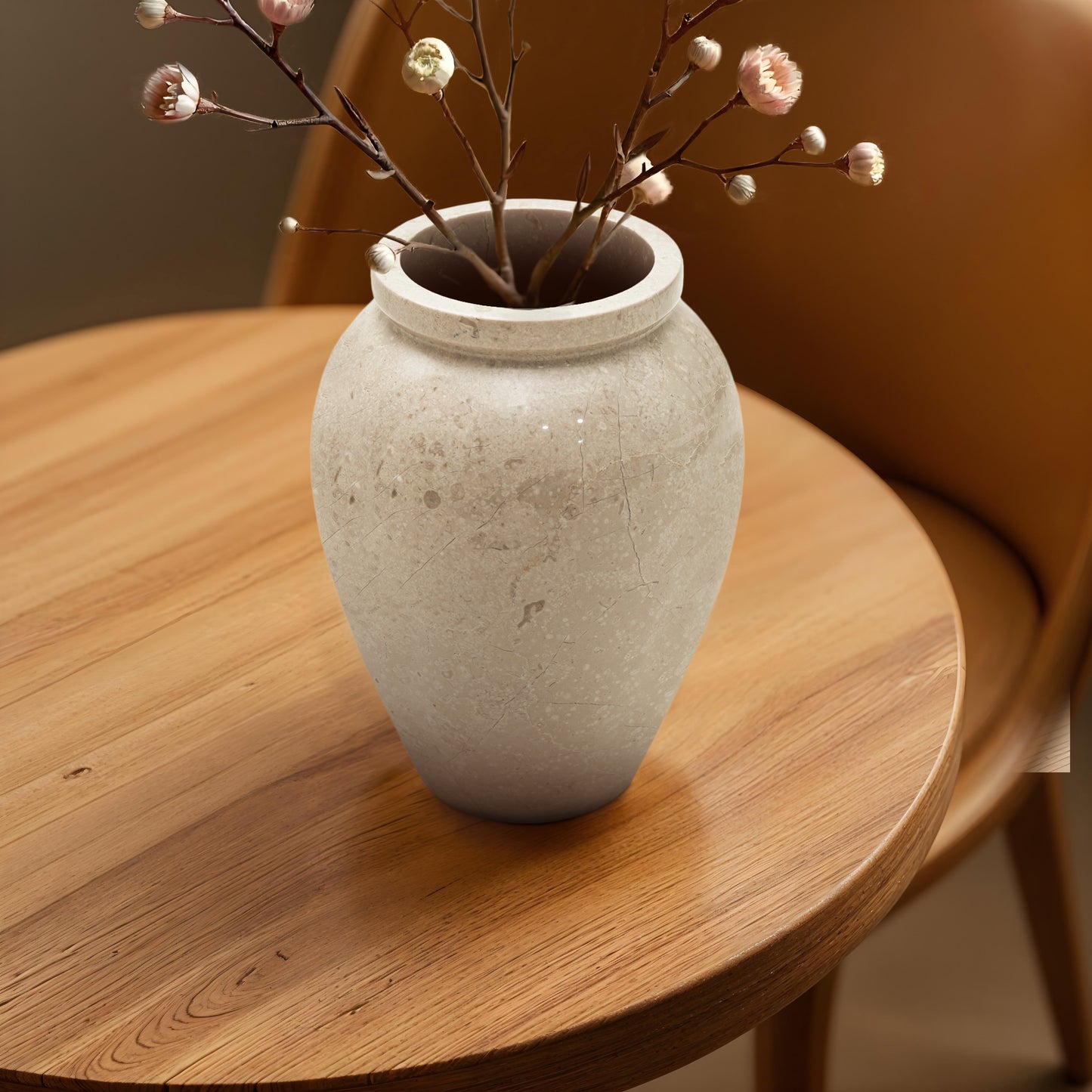 Luna Vase Ivory