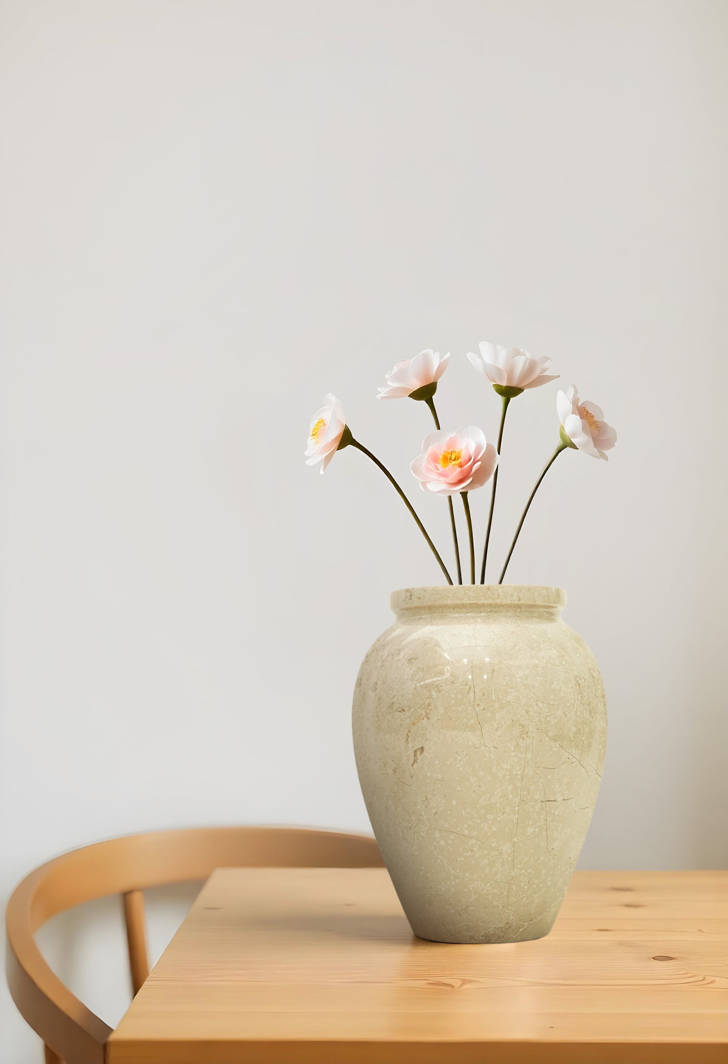 Luna Vase Ivory